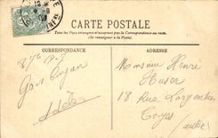 Le Havre CPA the pier