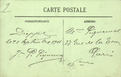 Dieppe CPA turrets and the castle