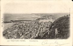 Treport CPA panorama