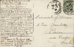 Dieppe CPA the pier and the steamer Paris arriving of Newhaven