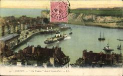 Dieppe CPA the Thames in before port