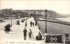 Dieppe CPA the maritime boulevard