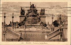 Rouen CPA Fountain Sainte Marie