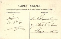 Dieppe CPA Regina Hotel the old castle