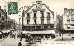 Dieppe CPA the place of the well salts (coffee of the tribunauxa