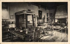 Chateau de Castelnau Bretenoux CPA Fondation Jean Moullerat La grande salle