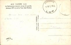 Cahors CPA the weephole (old body of guard) and the tower of Hung