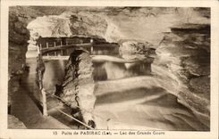 Padirac CPA lake of large the gours