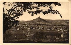 Saint Cere CPA Vue generale et tours Saint Laurent