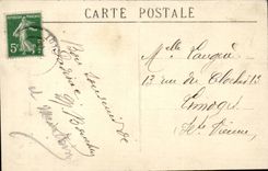 CPA Pit of Padirac the step of the crocodile