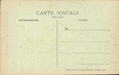 Padirac CPA the step of the crocodile