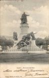 Cahors cPA Gambetta Monument