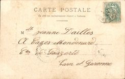 Cahors cPA Gambetta Monument