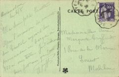 Pit of Padirac CPA the lake of the rain