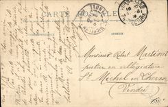 CPA Well of Padirac the step of crocodile