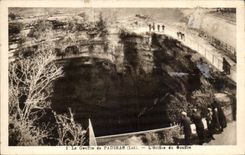 Padirac CPA the opening of the pit