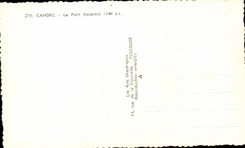 Cahors cPA the pojt Valentre