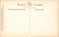 Grande Bretagne Great BRitain British Empire Exhibition from the air CPA 