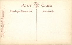 Grande Bretagne Great BRitain British Empire Exhibition 1924 Indian pavillon