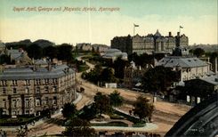 Grande Bretagne Great BRitain CPA Royal hall George and Majestic Hotels Harrogate
