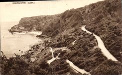 Grande Bretagne Great BRitain CPA Barbacombe Slopes