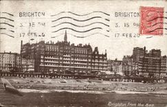 The United Kingdom Great BRitain CPA Brighton from the sea