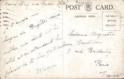 The United Kingdom Great BRitain CPA Brighton from the sea