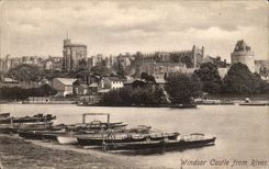 The United Kingdom Great britain CPA Windsor castle from to rivet