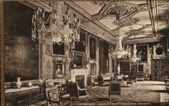 The United Kingdom Great britain CPA Windsor castle Vandyke room