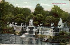 The United Kingdom Great britain CPA Kensington gardens