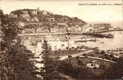 Great Britain CPA Torquay Princes's gardens & Vane Hill