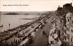 Great Britain CPA King's road and West Pier Brigthon