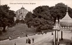 Great Britain CPA Dome and Pavillon Gardens Brigthon