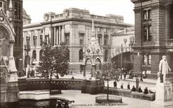 Great Britain CPA Chamberlain Birmingham Public garden