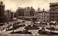 Great Britain CPA Forster Bradford Public garden