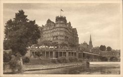 Grande Bretagne Great BRitain CPA The Empire Hotel Bath