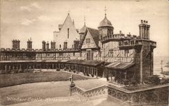 The United Kingdom Great BRitain MODERN CARD Windsor Castle Horshoe Cloisters