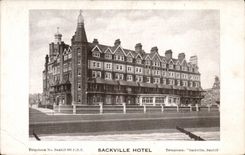 Grande Bretagne Great Britain Sackville hotel CPA 