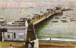 The United Kingdom the United Kingdom The pier Cloacton one sea