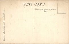 The United Kingdom Great Britain Hampton Court De luxe hotel CPA short Fish