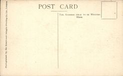 The United Kingdom Great Britain Hampton Court De luxe hotel CPA East face