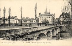 Melun - Bridge of Pierre - seen of Courtille - CPA
