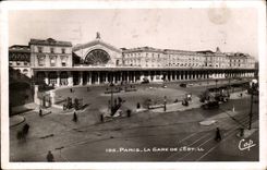 Paris 10 - Train station of the East - CPA