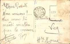 Paris 10 - Train station of the East - CPA