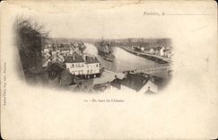 Pontoise - top of the Castle - CPA