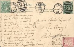 The United Kingdom Great Britain CPA St martin' S church Near Canterbury