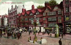 The United Kingdom Great Britain CPA London london Old Holborn houses