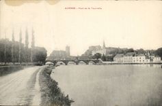 Auxerre CPA Bridge of the small tower