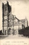 Auxerre CPA the cathedral Church Saint Etienne
