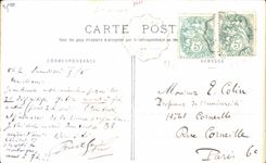 Auxerre CPA Small gate of the cathedral